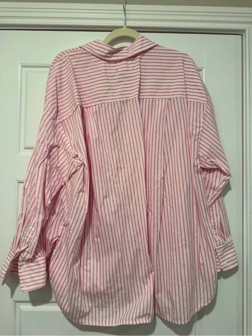 Xirena Pink and White Stripe Top - Picture 3 of 3